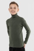 Водолазка однотонна Happy Kids 912 134 см Хакі (2000989742142W)  Фото №0