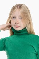 Водолазка однотонна Happy Kids 912 134 см Зелений (2000989741879W)  Фото №1