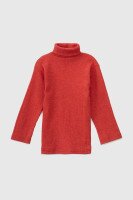 Водолазка однотонная детская Happy Kids 58 110 см Красный (2000990661630W)  Фото №2
