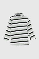 Водолазка с узором детская Happy Kids 4480 128 см Оливковый (2000989897095W)  Фото №3