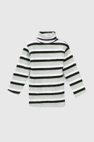 Водолазка с узором детская Happy Kids 4480 128 см Оливковый (2000989897095W)  Фото №6