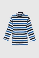 Водолазка с узором детская Happy Kids 4480 110 см Темно-синий (2000989896548W)  Фото №4
