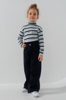 Водолазка с узором детская Happy Kids 4480 128 см Оливковый (2000989897095W)  Фото №0