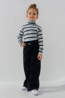 Водолазка з візерунком дитяча Happy Kids 4480 110 см Оливковий (2000989897057W)  Фото №0