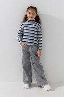 Водолазка с узором детская Happy Kids 4480 110 см Серо-голубой  Фото №0