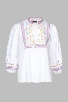 Вышиванка рубашка женская Park karon 23009 38 Белый (2000990485472A)  Фото №7