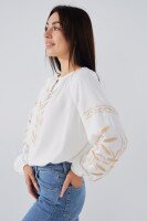 Вишиванка сорочка жіноча LAWA E-WB02319 XL Молочний  Фото №1