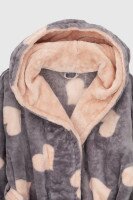 Халат жіночий POLAR Серце 1 L/XL Сірий (2000990160621A)  Фото №8