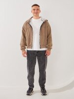 Купить Худи однотонный мужской GENUA G01220-0004 M Бежевый Артикул: 2000999464683 Миниатюра фотографии № 2