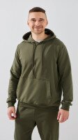 Купить Худи однотонный мужской GENUA G01223-0004 S Хаки Артикул: 2000999473364 Миниатюра фотографии № 1
