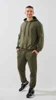 Купить Худи однотонный мужской GENUA G01223-0004 S Хаки Артикул: 2000999473364 Миниатюра фотографии № 2