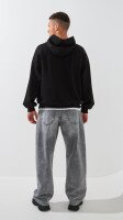 Купить Худи однотонный мужской LAWA MBC02408 S Черный Артикул: 2000999510045 Миниатюра фотографии № 6