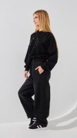 Купить Худи однотонный для девочки Dinomin 3503 134 см Черный Артикул: 2000999276774 Миниатюра фотографии № 3