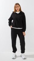 Купить Худи однотонный женский GENUA G01138-0005 XS Черный Артикул: 2000999488696 Миниатюра фотографии № 2