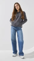 Купить Худи однотонный женский LAWA WBC02435 XS Темный графит Артикул: 2000990909978 Миниатюра фотографии № 2