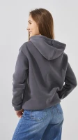 Купить Худи однотонный женский LAWA WBC02435 XS Темный графит Артикул: 2000990909978 Миниатюра фотографии № 5