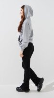 Купить Худи однотонный женский LAWA WBC02461 XS Серый меланж Артикул: 2000999452727 Миниатюра фотографии № 4