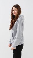 Купить Худи однотонный женский LAWA WBC02461 XS Серый меланж Артикул: 2000999452727 Миниатюра фотографии № 5
