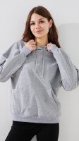Купить Худи однотонный женский LAWA WBC02461 XS Серый меланж Артикул: 2000999452727 Миниатюра фотографии № 1