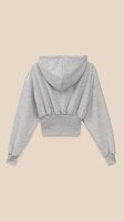 Купить Худи однотонный женский LAWA WTC02480 S Серый меланж Артикул: 2000999471308 Миниатюра фотографии № 11