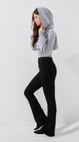 Купить Худи однотонный женский LAWA WTC02480 S Серый меланж Артикул: 2000999471308 Миниатюра фотографии № 4
