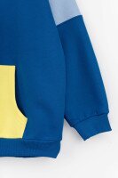 Худи однотонный женский MDG 241336 One Size Сине-желтый (2000990033833W)  Фото №8