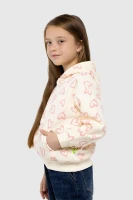 Худі з принтом для дівчинки Kai-Kai 7806 92 см Молочний (2000990107565W)  Фото №1