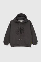 Худи с принтом для мальчика XZKAMI 23805 110 см Графитовый (2000990106537W)  Фото №5