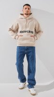 Купить Худи с принтом мужской LAWA P-MB02318 S Серо-бежевый Артикул: 2888000029874 Миниатюра фотографии № 2