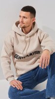 Купить Худи с принтом мужской LAWA P-MB02318 S Серо-бежевый Артикул: 2888000029874 Миниатюра фотографии № 3