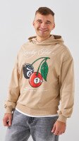 Купить Худи с принтом мужской LAWA P-MB02354 S Бежевый Артикул: 2888000016591 Миниатюра фотографии № 1