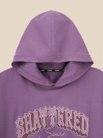 Купити Худі з принтом чоловічий LAWA P-MB02366 S Сливовий Артикул: 2000999614675 Фото мініатюра № 2