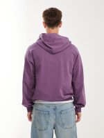 Купить Худи с принтом мужской LAWA P-MB02366 S Сливовый Артикул: 2000999614675 Миниатюра фотографии № 3
