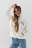 Худі з принтом для дівчинки LAWA P-GB02311 122 см Молочний  Фото №0