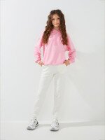 Купить Худи с принтом для девочки LAWA P-GB02344 134 см Розовый Артикул: 2000999558849 Миниатюра фотографии № 2