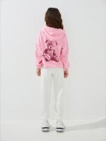 Купить Худи с принтом для девочки LAWA P-GB02344 134 см Розовый Артикул: 2000999558849 Миниатюра фотографии № 4