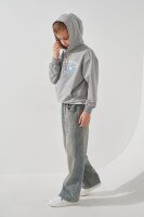 Худі з принтом для хлопчика LAWA P-BB02310 122 см Світло-сірий  Фото №1
