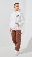 Купити Худі з принтом для хлопчика LAWA P-BB02331 152 см Молочний Артикул: 2000999403156 Фото мініатюра № 2