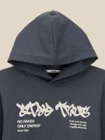 Купить Худи с принтом для мальчика LAWA P-BB02336 146 см Графит, светло-серый Артикул: 2000999567711 Миниатюра фотографии № 8