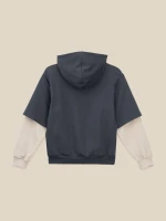 Купити Худі з принтом для хлопчика LAWA P-BB02336 152 см Графіт, світло-сірий Артикул: 2000999567728 Фото мініатюра № 10