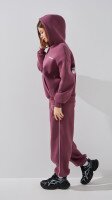 Купити Худі з принтом жіночий LAWA P-WT02308 XS Сливовий Артикул: 2888000030276 Фото мініатюра № 5
