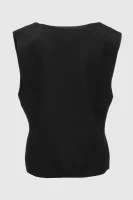 Купить Жилет однотонный трикотажный женский Park karon 10840 One size Черный (2000990651198D) Артикул: 2000990651198 Миниатюра фотографии № 9
