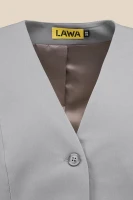 Купити Жилет однотонний жіночий LAWA WTC02425 XL Сірий Артикул: 2000990798725 Фото мініатюра № 8