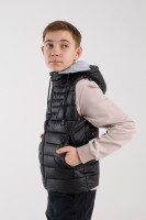 Жилет для хлопчика 2301 140 см Чорний  Фото №0