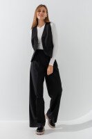 Жилет с узором женский LAWA WTC02425 XS Черный  Фото №3