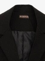 Купить Жилет классический однотонный женский GENUA 2673 S Черный Артикул: 2000999494710 Миниатюра фотографии № 2
