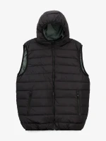 Купить Жилет однотонный мужской GENUA G01201-0006 2XL Черно-зеленый Артикул: 2000999396618 Миниатюра фотографии № 11