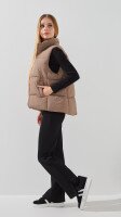 Купить Жилет однотонный для девочки Lizi 318 146 см Кофейный Артикул: 2000999307003 Миниатюра фотографии № 4