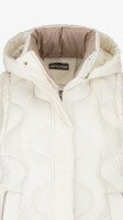 Купить Жилет из плащевки однотонный женский GENUA 2316 2XL Молочный Артикул: 2000990882196 Миниатюра фотографии № 9