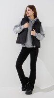 Купить Жилет плащевка однотонный женский LAWA WBC02494 2XL Черный Артикул: 2000999500657 Миниатюра фотографии № 2